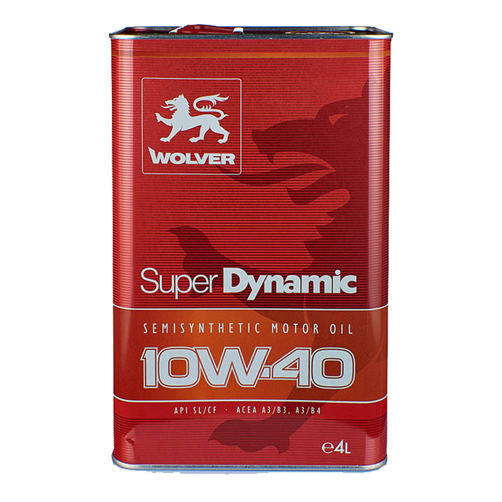 قیمت و خرید روغن موتور 10w-40 SUPER DYNAMIC ولور 4 لیتری | روان موتور ادهان