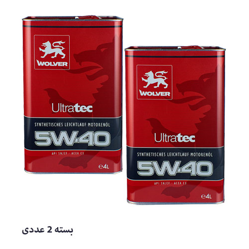 قیمت و خرید روغن موتور 5W-40 ULTRA TEC ولور بسته 2 عددی | روان موتور ادهان