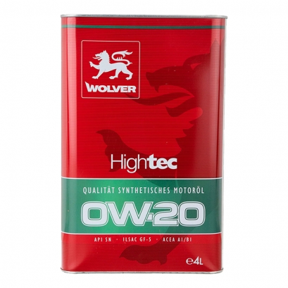 روغن موتور  0w-20 HIGH TEC ولور 4 لیتری