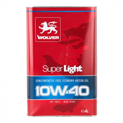 روغن موتور 10W-40 SUPER LIGHT ولور 4 لیتری