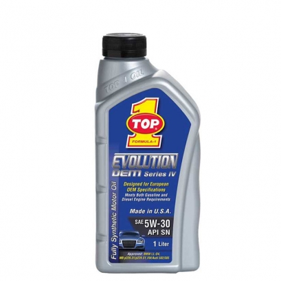 روغن موتور 5W-30 تاپ وان حجم 1 لیتر تولید 2017 روغن موتور 5W-30 تاپ وان حجم 1 لیتر تولید 2017