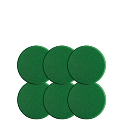 اسفنج پولیش متوسط سبز سوناکس بسته 6 عددی