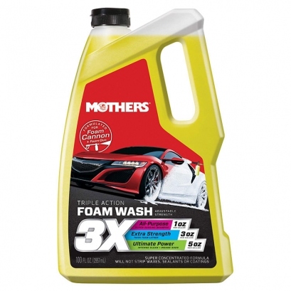 شامپو تاچ لس 3 لیتری مادرز مدل 5610 Mothers Triple Action Foam Wash شامپو تاچ لس 3 لیتری مادرز مدل 5610 Mothers Triple Action Foam Wash
