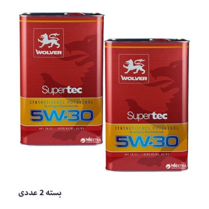 روغن موتور 5W-30 SUPER TEC ولور بسته 2 عددی روغن موتور 5W-30 SUPER TEC ولور بسته 2 عددی