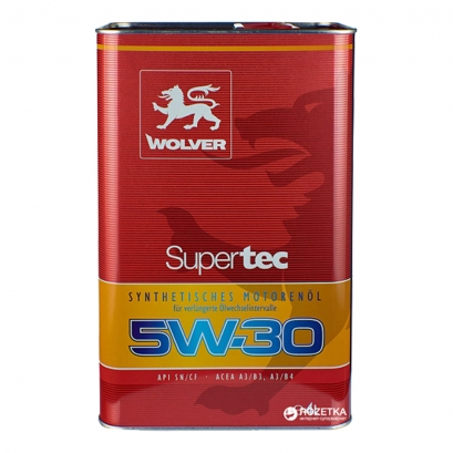 روغن موتور 5W-30 SUPER TEC ولور 4 لیتری روغن موتور 5W-30 SUPER TEC ولور 4 لیتری