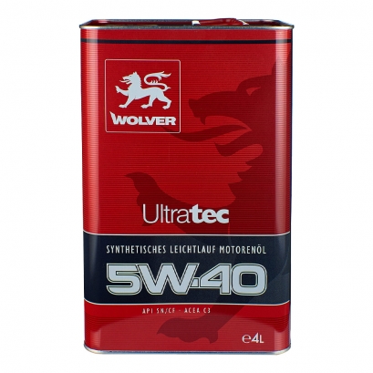 روغن موتور 5W-40 ULTRA TEC ولور 4 لیتری روغن موتور 5W-40 ULTRA TEC ولور 4 لیتری