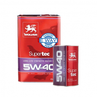روغن موتور 5W-40 SUPER TEC ولور بسته 5 لیتری روغن موتور 5W-40 SUPER TEC ولور بسته 5 لیتری