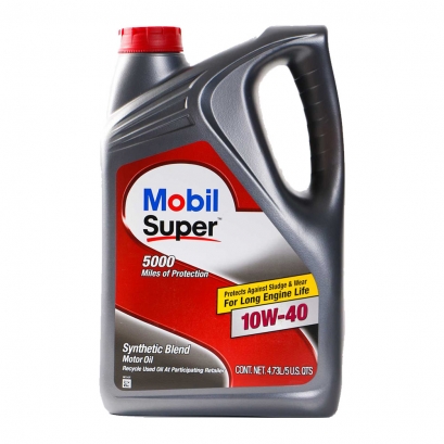 روغن موتور موبیل سوپر 10w-40 synthetic blend تولید 2019 روغن موتور موبیل سوپر 10w-40 synthetic blend تولید 2019