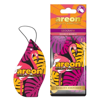 خوشبوکننده کارتی آرئون مدل GEOGRAFIA رایحه DOUBLE BUBBLEانقضا2024.06.21