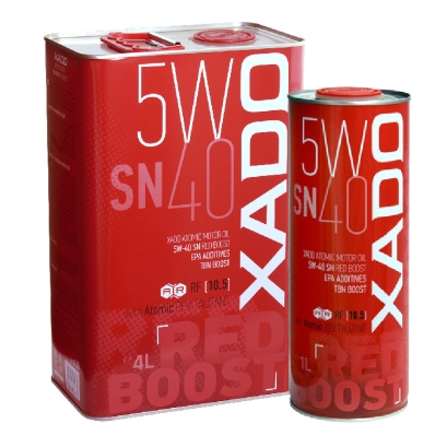 روغن موتور اکسادو (زادو) مدل  RED BOOST OIL 5W40 SN 5L روغن موتور اکسادو (زادو) مدل  RED BOOST OIL 5W40 SN 5L