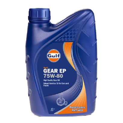 روغن دنده گالف مدل GULF 75W80 GL-5 حجم 1 لیتر 