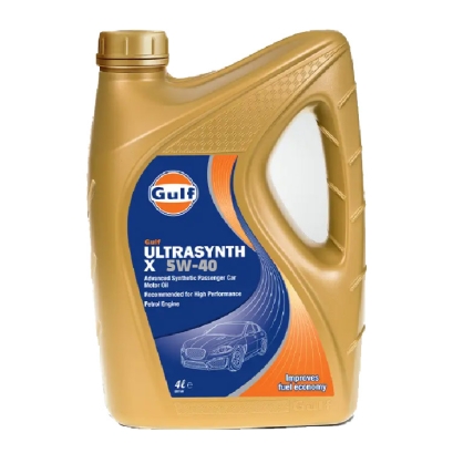 روغن موتور گالف Gulf ULTRASYNTH 5w-40 SN حجم 4 لیتر