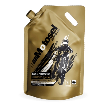 روغن موتور سیکلت 10W50 SN موتوسل حجم 1 لیتر