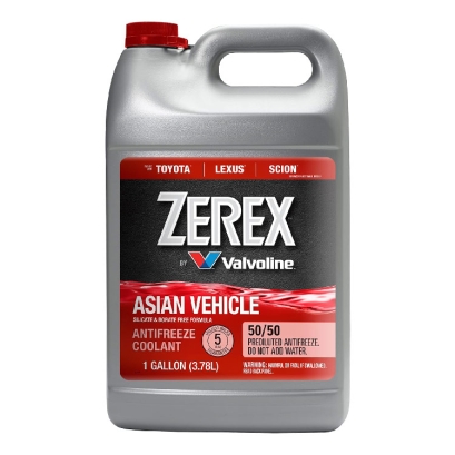 ضد یخ والوالین قرمز زرکس Valvoline Zerex Asian Vehicle