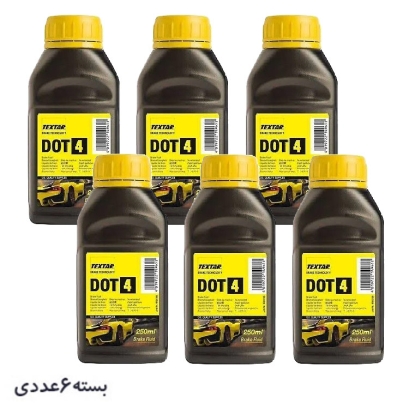 روغن (مایع) ترمز برند تکستار Textar مدل Dot4 بسته 6 عددی روغن (مایع) ترمز برند تکستار Textar مدل Dot4 بسته 6 عددی