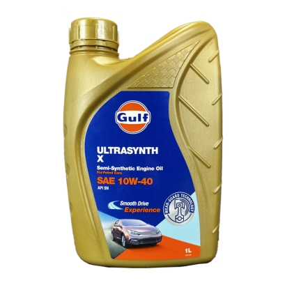روغن موتور بنزینی Gulf ،ULTRAYNYH X 10W40 SN(1P) حجم 1 لیتر