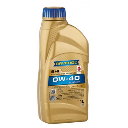 روغن موتور راونول RAVENOL SHL SAE 0W-40 حجم 1 لیتر 