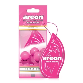  خوشبوکننده کارتی مخصوص خودرو آرئون Areon مدل Mon با رایحه Bubble Gum