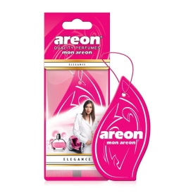 خوشبوکننده کارتی مخصوص خودرو آرئون Areon مدل Mon با رایحه Elegance