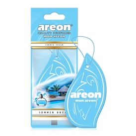 خوشبوکننده کارتی مخصوص خودرو آرئون Areon مدل Mon با رایحه Summer Dream 