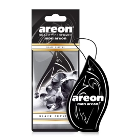 خوشبوکننده کارتی مخصوص خودرو آرئون Areon مدل Mon با رایحه Black Crystal  