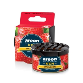 خوشبوکننده کنسروی مخصوص خودرو آرئون Areon مدل Ken کن با رایحه STRAWBERRY