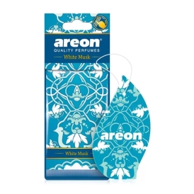 خوشبوکننده کارتی مخصوص خودرو آرئون Areon مدل Mon orient با رایحه white musk 