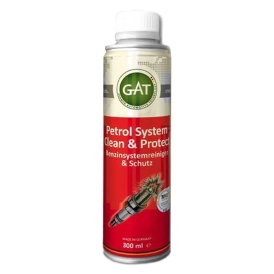 تمیزکننده سیستم سوخت گت (گات) GAT مدل  Petrol System Clean & protect  حجم 300 میلی لیتر  