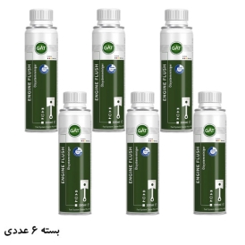 محلول موتور شوی گت (گات) GAT مدل Engine Flush-620008 بسته 6 عددی