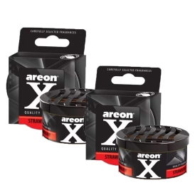 خوشبوکننده کنسروی مخصوص خودرو آرئون  Areon مدل ken x با رایحه Strawberry بسته دو عددی