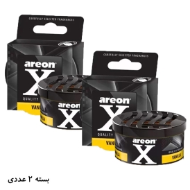 خوشبوکننده کنسروی مخصوص خودرو آرئون  Areon مدل ken x با رایحه  Vanilla بسته دو عددی