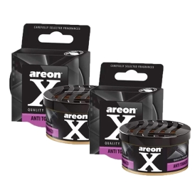 خوشبوکننده کنسروی مخصوص خودرو آرئون  Areon مدل ken x با رایحه Anti tobacco بسته دو عددی