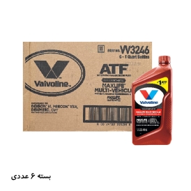 روغن گیربکس اتوماتیک والوالین MAXLIFE MULTI ATF حجم 946 میلی لیتر بسته  6 عددی