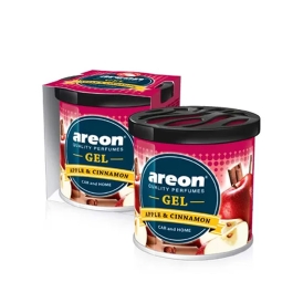 خوشبو کننده خودرو آرئون  Areon GEL  مدل کن با رایحه APPLE & CINNAMON