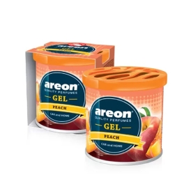 خوشبو کننده خودرو آرئون  Areon GEL  مدل کن با رایحه PEACH