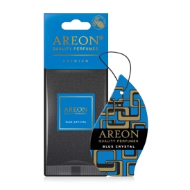 خوشبوکننده کارتی مخصوص خودرو آرئون AREON مدل PREMIUM با رایحه Blue Crystal 