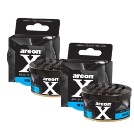 خوشبوکننده کنسروی مخصوص خودرو آرئون  Areon مدل ken x با رایحه New car بسته دو عددی