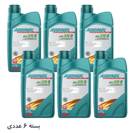 روغن گیربکس xn8 ادینول 1 لیتری بسته 6 عددی 