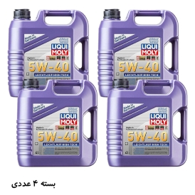 روغن موتور 5w-40 لیکومولی مدل LEICHTLAUF HIGH TECH  چهار لیتری بسته 4 عددی