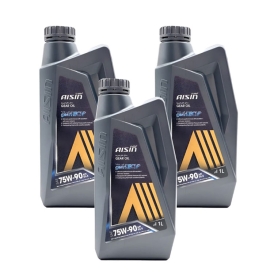 روغن دنده 75W-90 آیسین 1 لیتری بسته 3 عددی