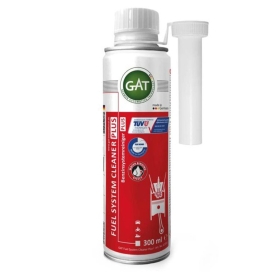 تمیزکننده سیستم سوخت گت (گات) GAT مدل  Fuel System Cleaner plus  حجم 300 میلی لیتر 