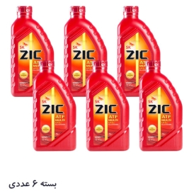 روغن گیربکس اتوماتیک زیک مدل ZIC Multi LF حجم 1 لیتر بسته 6 عددی