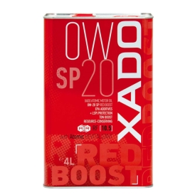 روغن موتور اکسادو (زادو) مدل RED BOOST OIL 0W20 SP 4L